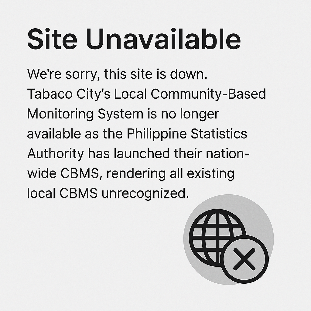 Site Unavailable Graphic